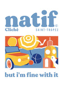 Affiche saint tropez natif pour votre décoration murale