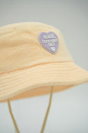 Bob natif good vibes pour les enfants, couleur orange et avec détails violet