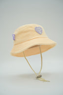 Bob natif good vibes pour les enfants, couleur orange et avec détails violet