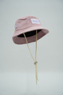 Bob pour enfant Natif classique couleur rose ou violet, lacets réglables, en coton pour un style surf