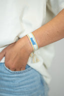 Pulsera de tela nativa