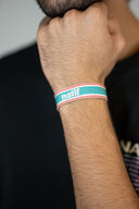 Pulsera de tela nativa