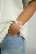 Pulsera de tela nativa