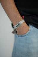 Pulsera de tela nativa