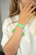 Pulsera de tela nativa