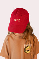 Casquette Enfant 6 Panneaux Natif Flowers