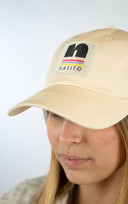 Casquette natif 6 panneaux N Blanche