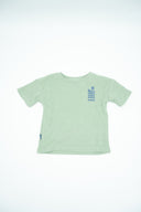 T-shirt éponge Natif de couleur blanc, bleu et rouge parfait pour l'été