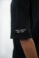 T-shirt Natif Al Dente noir avec des couleur rouge