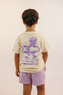 T-shirt style surf pour enfant de la marque Natif représentant la ville d'Hossegor