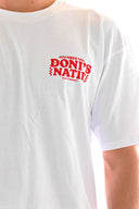 T-shirt blanc unisexe de la collaboration Natif et Doni's kebab au Cap Ferret, col rond en coton bio