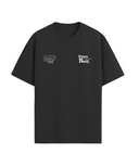T-shirt Natif noir en coton pour la collaboration avec Kbane