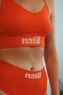 Sous-vêtement femme brassiere Natif rouge