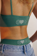 Sous-vêtement femme brassiere Natif vert