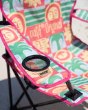 Chaise de camping sunny bloom Natif