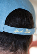 Casquette natif 6 panneaux good vibes bleu de la marque de vêtement Natif