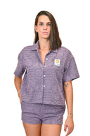 Chemise Jacquard Femme Sunny Bloom