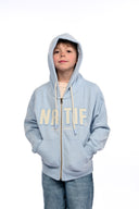 Hoodie zip de la marque Natif en 100% coton bio