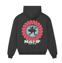 Hoodie de la marque Natif de couleur noir en coton bien avec un style surf
