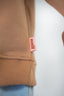 hoodie zip natif marron hossegor