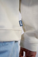 Hoodie zip natif blanc medes
