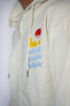 Hoodie zip natif blanc medes