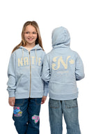 Hoodie zip de la marque Natif en 100% coton bio