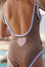 Maillot fille Monokini Love