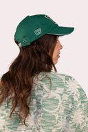 Casquette natif 6 panneaux cap ferret verte