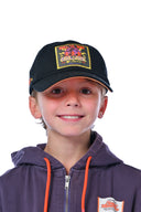 Casquette 6 panneaux enfant avec inscription Children of the Sun
