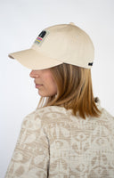 Casquette natif 6 panneaux N Blanche