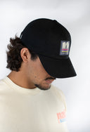 Casquette natif 6 panneaux N noir