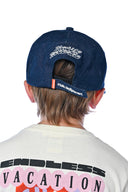 Casquette enfant 6 panneaux avec motif music dpt