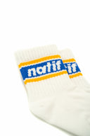 Chaussette original enfant - Vue de côté colorée pour enfant