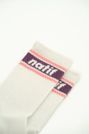 Chaussette original 2 vue de côté, motif coloré et texture détaillée