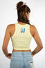 Débardeur femme crop natif good vibes