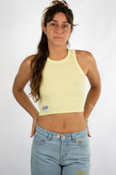 Débardeur femme crop natif good vibes