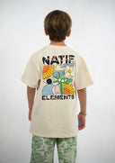 T-shirt enfant element blanc