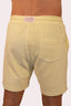 Short matière éponge Mèdes Porquerolles, pour homme, couleur jaune rouge ou vert.