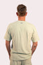 T-shirt matière éponge Mèdes Porquerolles, pour homme, couleur jaune rouge ou vert.