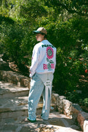 Sweat loose bloom 27 - vue 5, détail du tissu et de la coupe ample