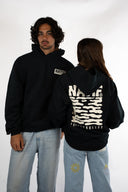 Hoodie à capuche Natif Noir pour porquerolles
