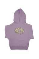 Hoodie violet en coton de la marque Natif sunshine x sunrise