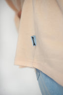 T-shirt manches longues rose, style surf et good vibes, en coton bio et loose pur homme et femme.