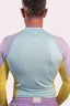 Lycra pour homme sunshine de Natif, multicolore, avec un indice UPF 50% pour rester au soleil et dans l'eau en toute sécurité