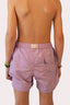 Maillot short de bain pour les garçons, good vibes only, couleur violet de la marque de vêtements Natif