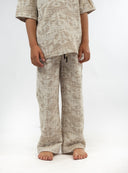 Pantalon canva jacquard de la marque natif