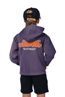 Poncho jacket enfant avec imprimé records