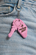 Porte-clés key of happiness - vue détaillée du design et des finitions