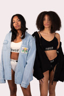 Sous-vêtements brassière pour femme Natif pixel, en nylon, couleur noir et blanc avec un style surf et décontracte